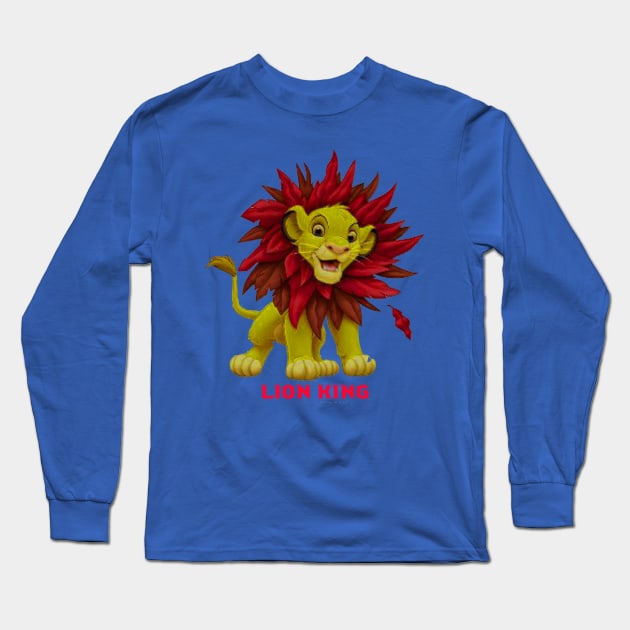 lion king mufasa Long Sleeve T-Shirt by socialm745